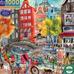 Puslespill med 1000 brikker - Artists in Amsterdam