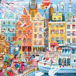 Puslespill med 1.000 brikker - Stockholm