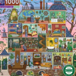 Puslespill med 1000 brikker - The Alchemist's Home