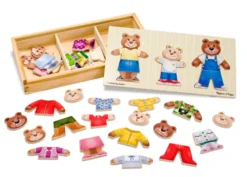 Puslespill - Mix & Match Bjørnefamilie