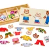 Puslespill - Mix & Match Bjørnefamilie