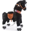 Ri Selv - Hest, sort m. hvitt bliss, Medium