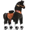Ri Selv - Hest, sort m. hvitt bliss, M/L