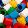 Rørperler maxi - Basisfarger, 550 stk.