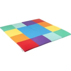 Sammenleggbar lekematte - Patchwork