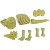 Sandformer - Dinosaurfossiler, 9 deler
