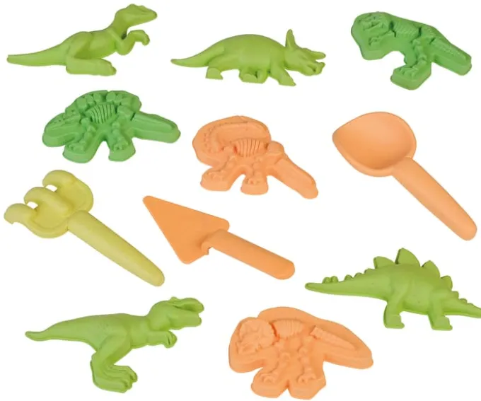 Sandsett av hvetestrå - Dinosaurer, 11 deler