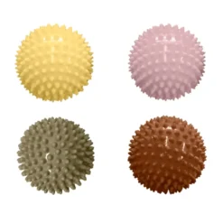 Sanseballer Ø10 cm - Boho Chic, 4 stk