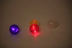 Sanseballer m. LED lys, 4 stk