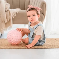 Sanseball u/luft - Lys rosa, Ø18 cm