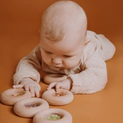 Sansedonut Ø7 cm - Appelsiner