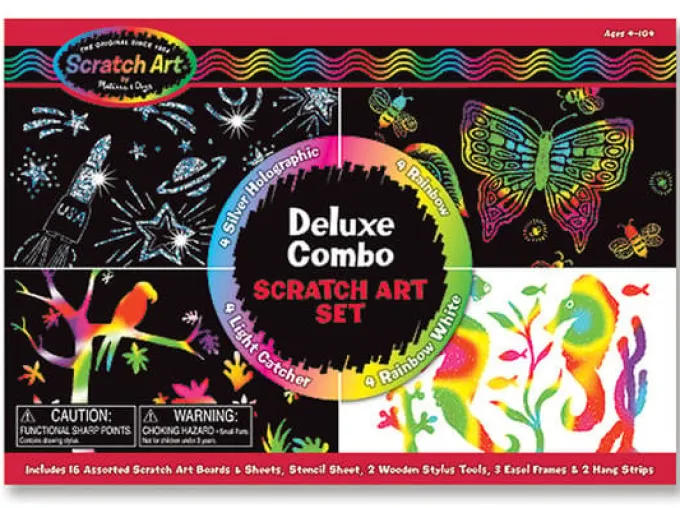 Scratch Art - Deluxe sett