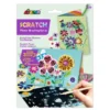 Scratch gratulasjonskort - Blomster, 3 stk.