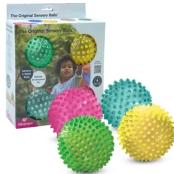 See-Me Sanseball - 4 stk. m/luft - 10 cm