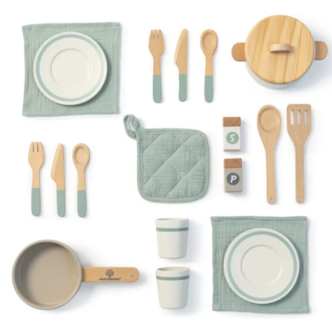 Service & grytesett, 20 deler