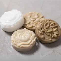 Silikonform - Blomstermotiver, 4 stk.