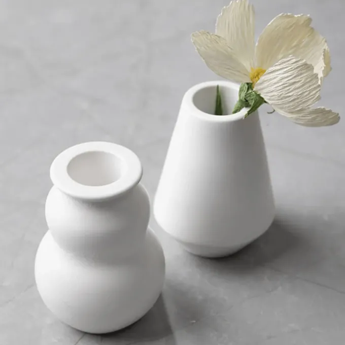Silikonform - Vase og lysholder, 2 stk.