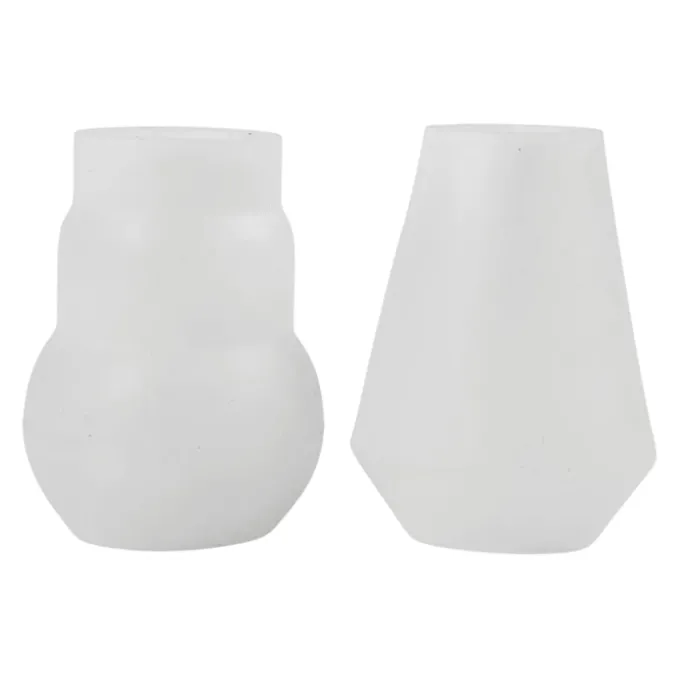 Silikonform - Vase og lysholder, 2 stk.