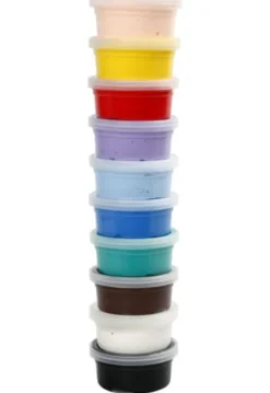 Silk Clay 10 x 40 gr. - Basisfarger