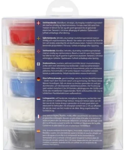 Silk Clay 10 x 40 gr. - Basisfarger