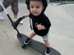 Skateboard for nybegynnere - Svart