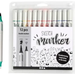 Sketch Marker, 12 stk