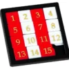 Skyvepuslespill med tall(1-15)