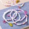 Smykkekit mini - Armbånd m. charms i krympeplast