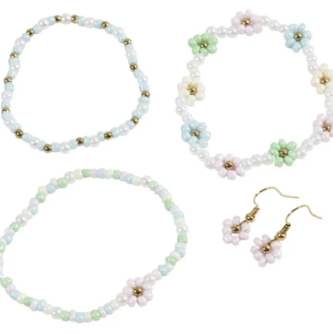 Smykkesett mini - Blomster