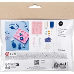 Smykkesett mini - Blomstersmykker av smykkeleire