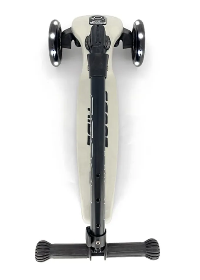 Sparkesykkel - Highwaykick 3 m. LED, Ash