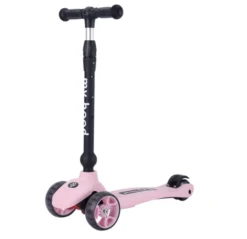 Sparkesykkel/Løpesykkel - Kick'n'Ride, Rosa