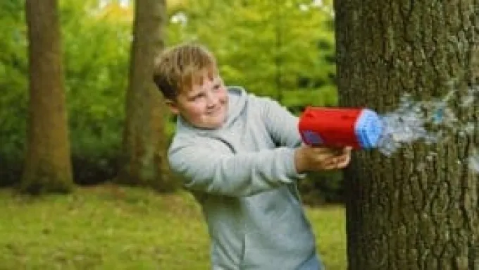 Såpeboble-bazooka