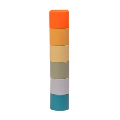 Stablekopper i silikon - Natur, 6 stk