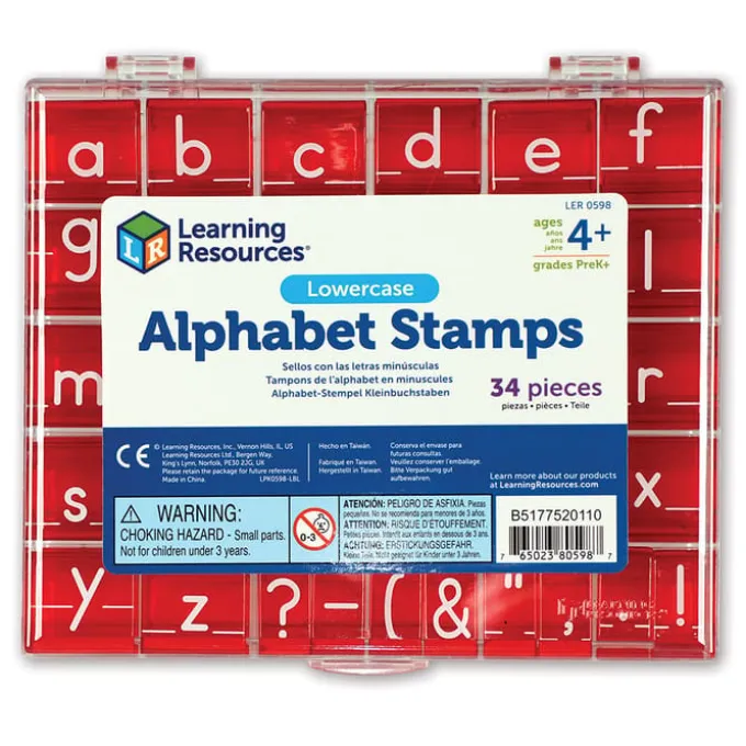 Stempelsett - Små bokstaver (A-Z)