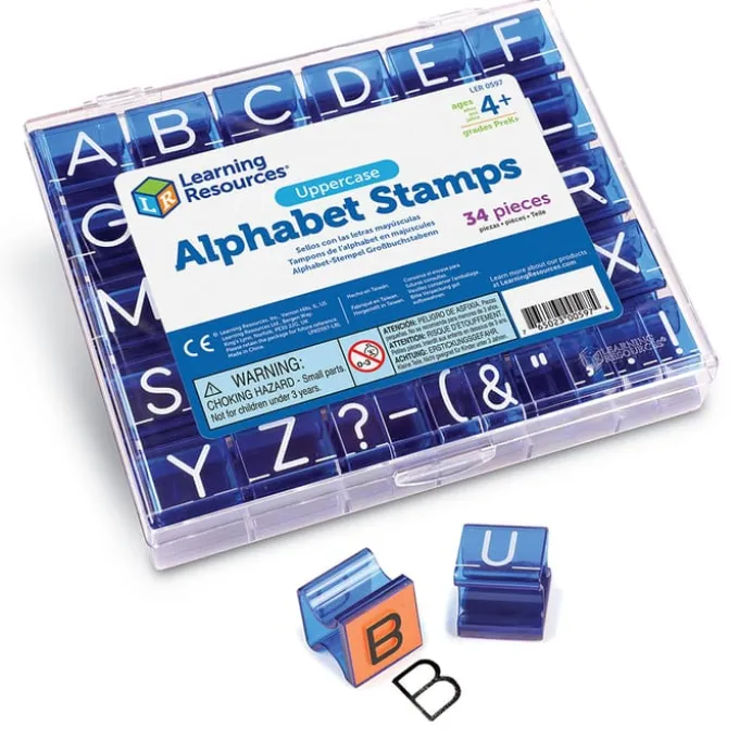 Stempelsett - Store bokstaver (A-Z)