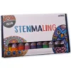 Stenmaling 10 x 30 ml