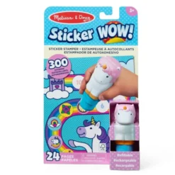 Sticker WOW! aktivitetssett - Enhjørning