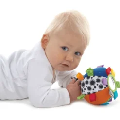 Stoffball med taggies