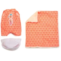 Stoffdukke med bærebag, 22 cm. - Anais