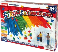 Straws & Connectors byggesett, 400 deler