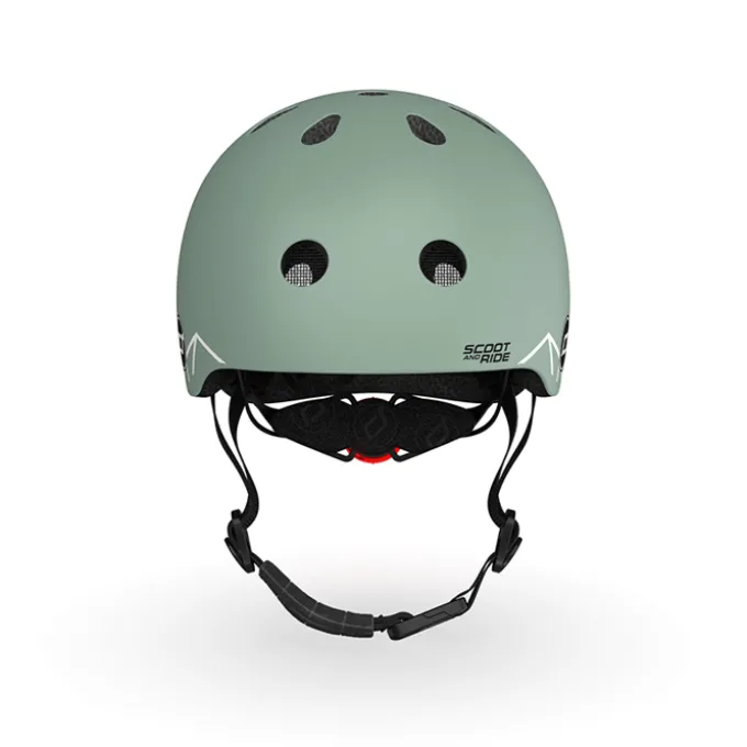 Sykkelhjelm til baby, 45-51 cm - Green lines
