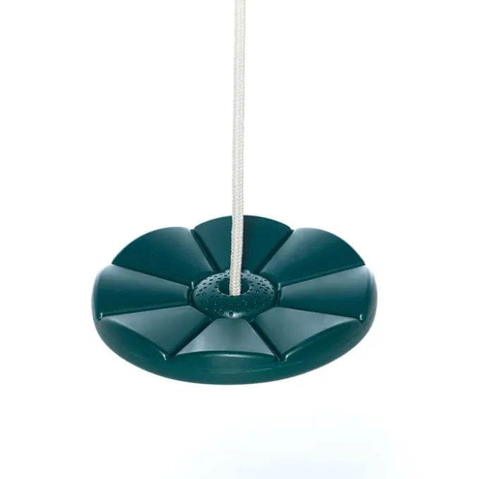 Tallerkenhuske Ø28 cm - Mørkegrønn (beige tau)
