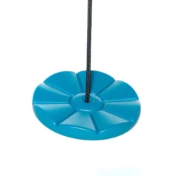 Tallerkenhuske Ø28 cm - Turkis (svart tau)