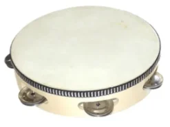 Tamburin m. skinn 15cm