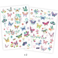 Tatoveringer, Glitter - Sommerfugler