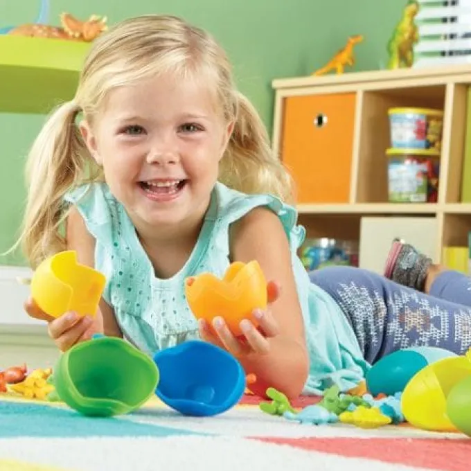 Tell & Sorter - Dinosauregg 1-10