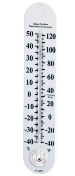 Termometer - H: 38 cm