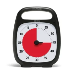 Time Timer PLUS Svart (14x18 cm.) - 1 time