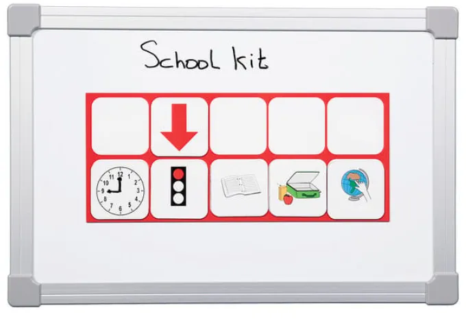 Time Timer - Magnetiske piktogrammer, Klassesett